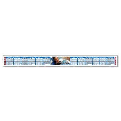 4 Color Process Calendar Strips (11 1/2"x 1 1/8")