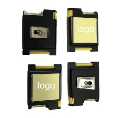 Multi-Function Tape Measure With Level/Notepad