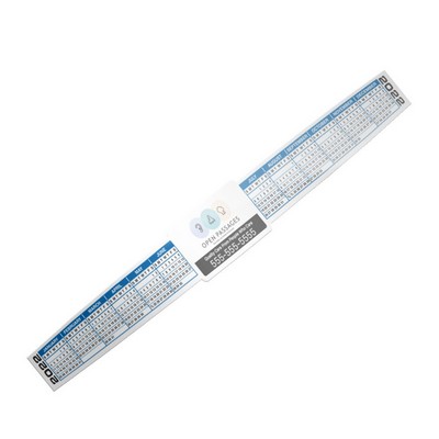 4 Color Process Calendar Strips (12 1/2"x 1 1/8")